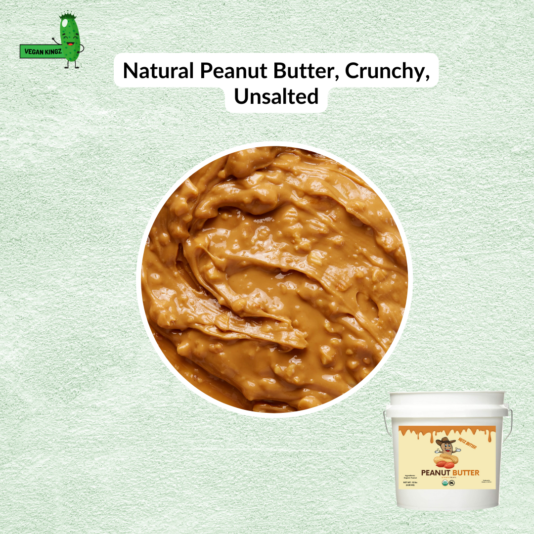 Natural Peanut Butter (crunchy,unsalted)